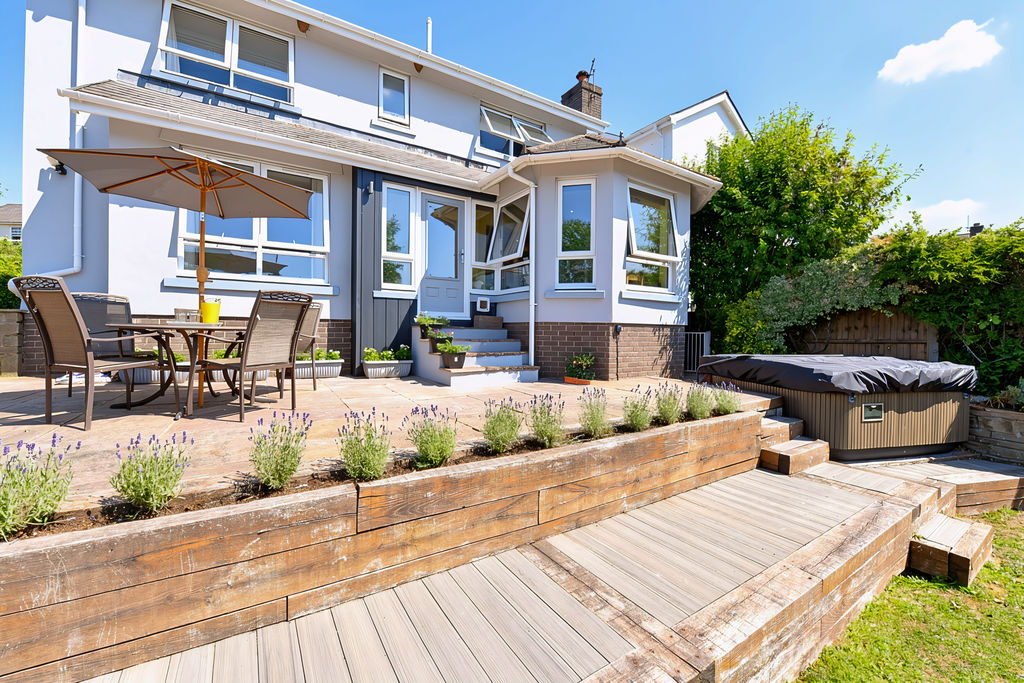 Rear Elevation and Patio- click for photo gallery